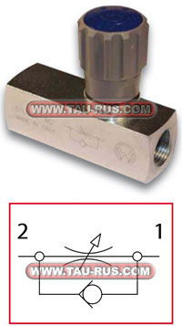 Дроссели (вентили) STU(F)140, STU(F)380, STU(F)120, STU(F)340, STU(F)100