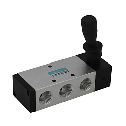 Пневмораспределители с ручным (мускульным) управлением