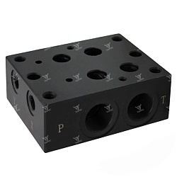 D07SP* - Плиты монтажные гидравлические CETOP 07 (Ду=16 мм) для ВЕХ16