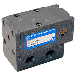 П-Р13П-*/10 - Пневмораспределитель 3-х лин. c пневмоуправлением