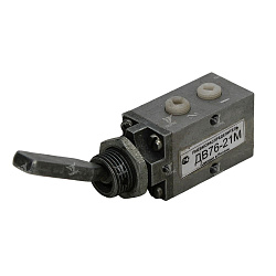 *В76-2*М, *В78-2*М - Пневмораспределители с ручным управлением