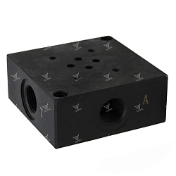 D03SP* - Плиты монтажные гидравлические CETOP 03 (Ду=6 мм) для ВЕ6