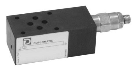 Клапаны подпорные PBM3-SB3/10N, PBM3-SB4/10N