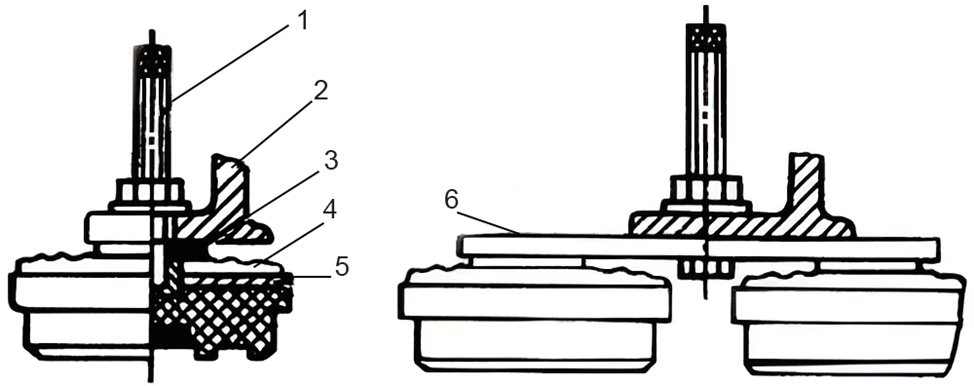 Чертеж виброопоры ОВ-31(М)