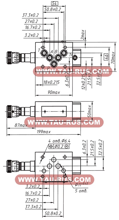 Пример условного обозначения регулятора расхода при заказе: РПМ 102 УХЛ4