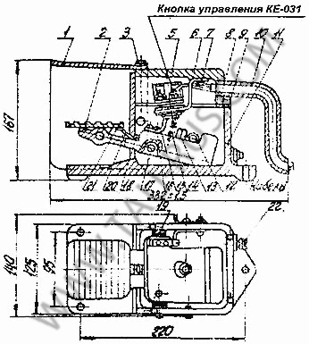 Конструкция педали ПЭ-1М (ПЭ-1 МУ3)